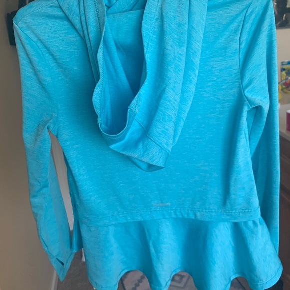 Girls Adidas Polyester Hoodie - Picture 6 of 8